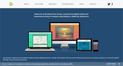 Desktop Screenshot of breakingfreegroup.com